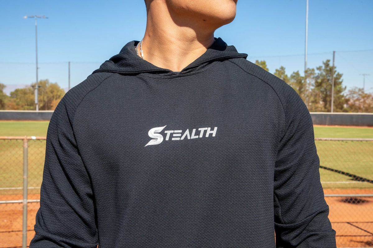 Compression Textured Double Knit Sweatshirt