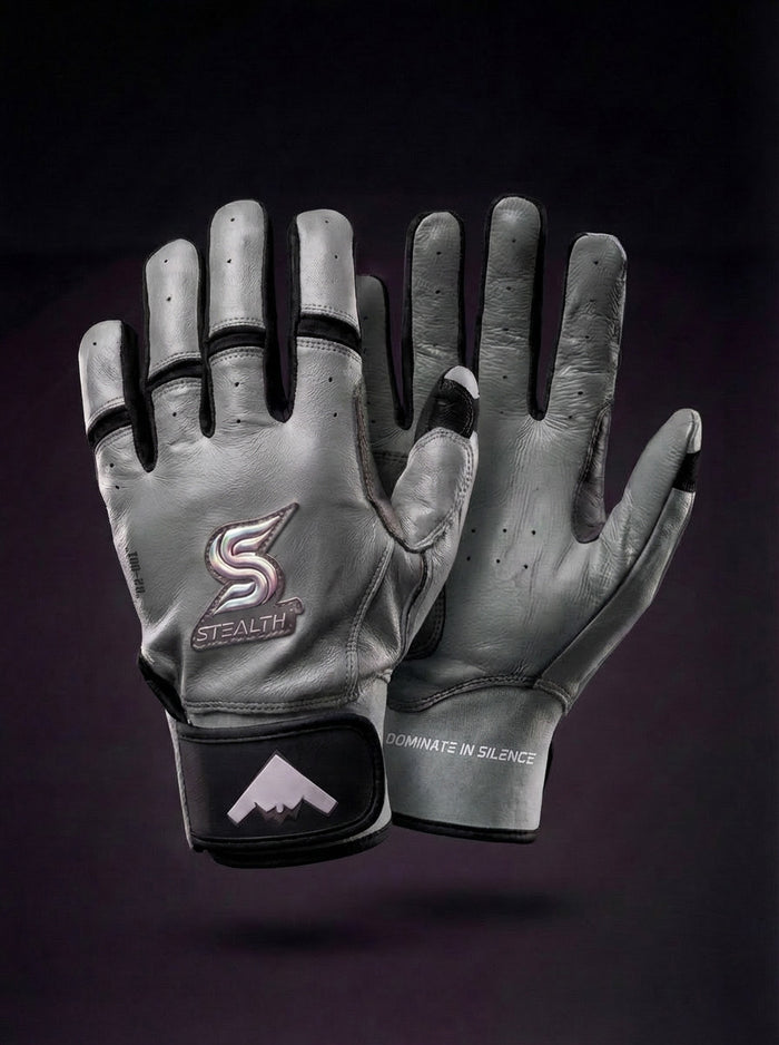 B2 Grey Batting Gloves